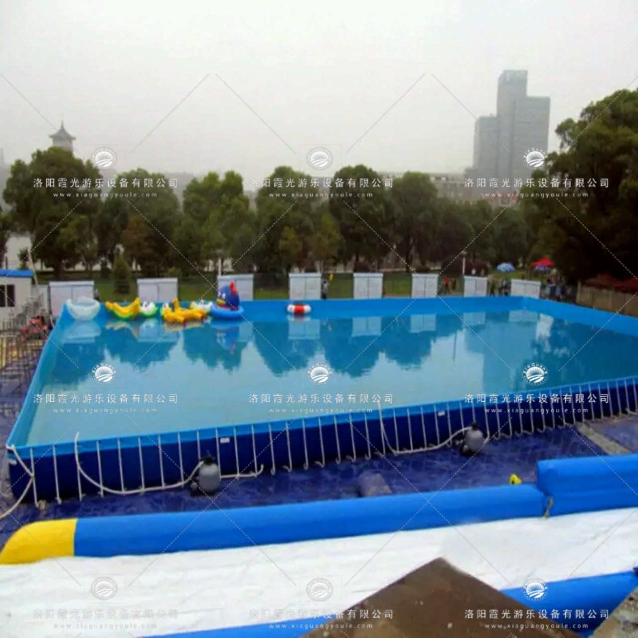 平泉大型支架游泳池